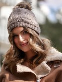 Cappuccino winter hat C8 - Online store - Boutique